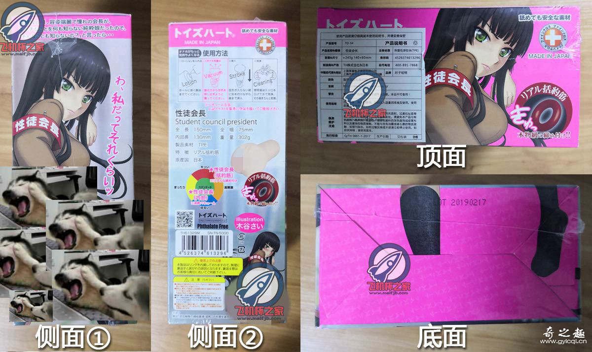 “黑猫会长初体验”—对子哈特性徒会长(中高刺激)评测 – ¥200-400区间 – 3星推荐   对子哈特最