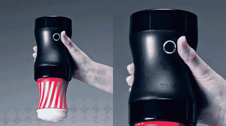 日本飞机杯厂商tenga推出飞机杯外设TENGA GYRO ROLLER  让你的飞机杯一秒变电动杯   买飞机杯买国产还是日本