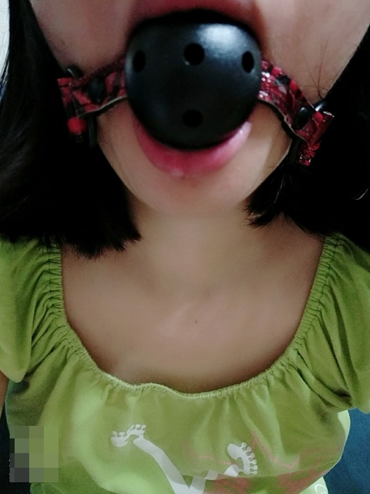 超美超羞耻的圆形口球