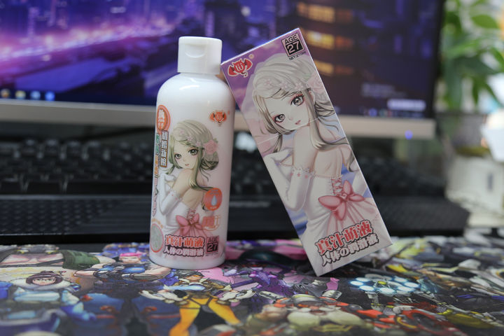 飞机杯润滑液也要搞创新？撸撸杯真汁萌液开箱测评