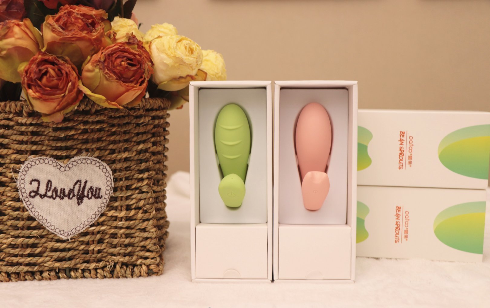 浪漫小豆芽情趣按摩棒测评