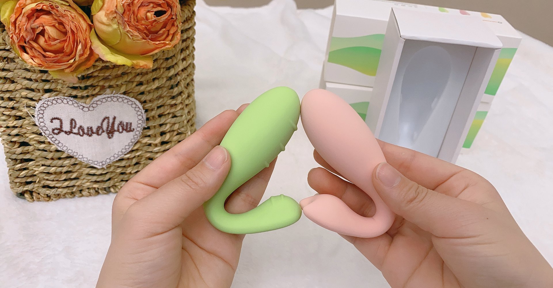 浪漫小豆芽情趣按摩棒测评