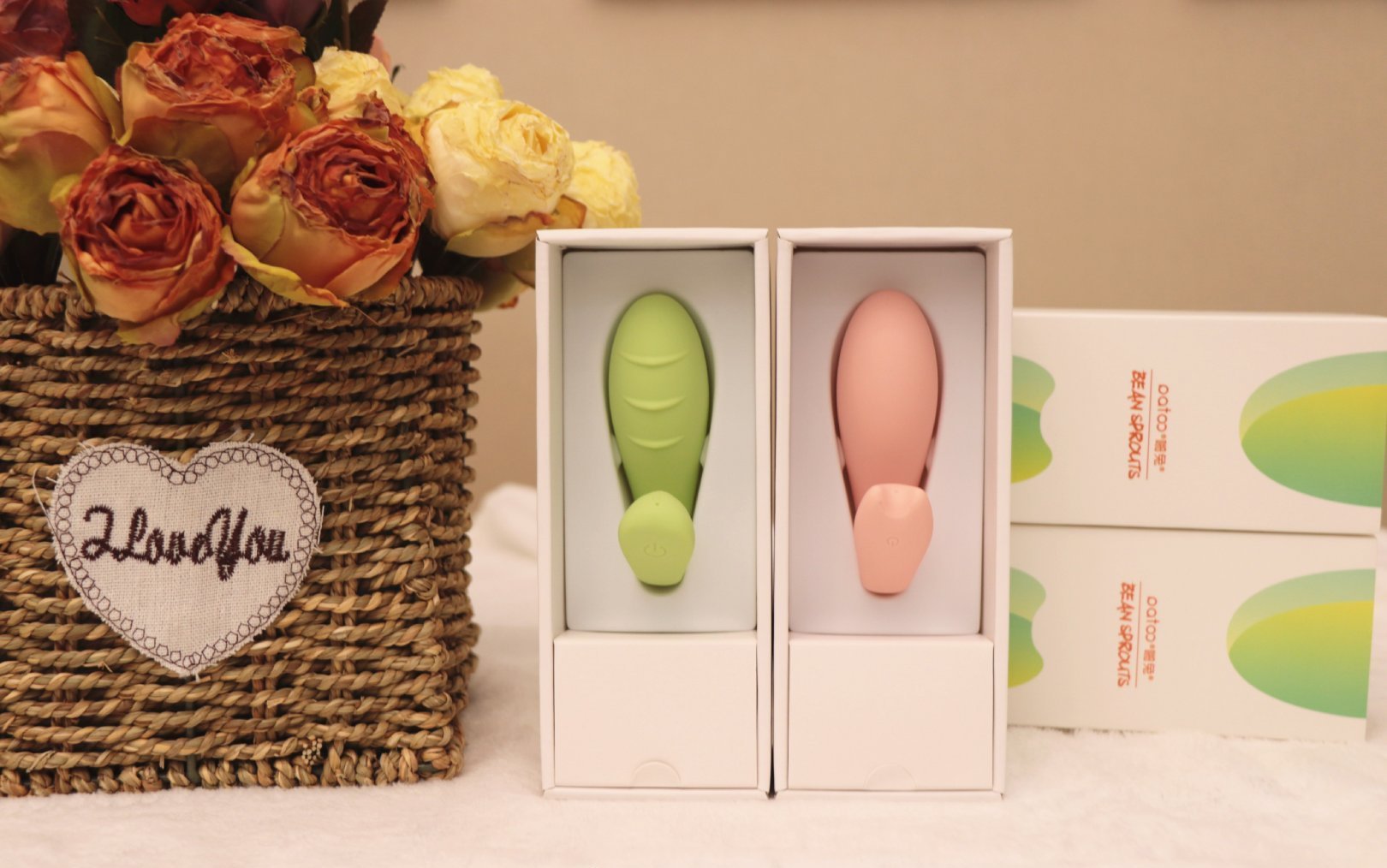 浪漫小豆芽情趣按摩棒测评