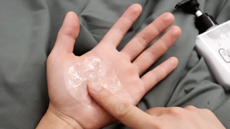 像jing液的菊花缓痛润滑油是怎么样的?开箱JEUSN仿精润滑油!