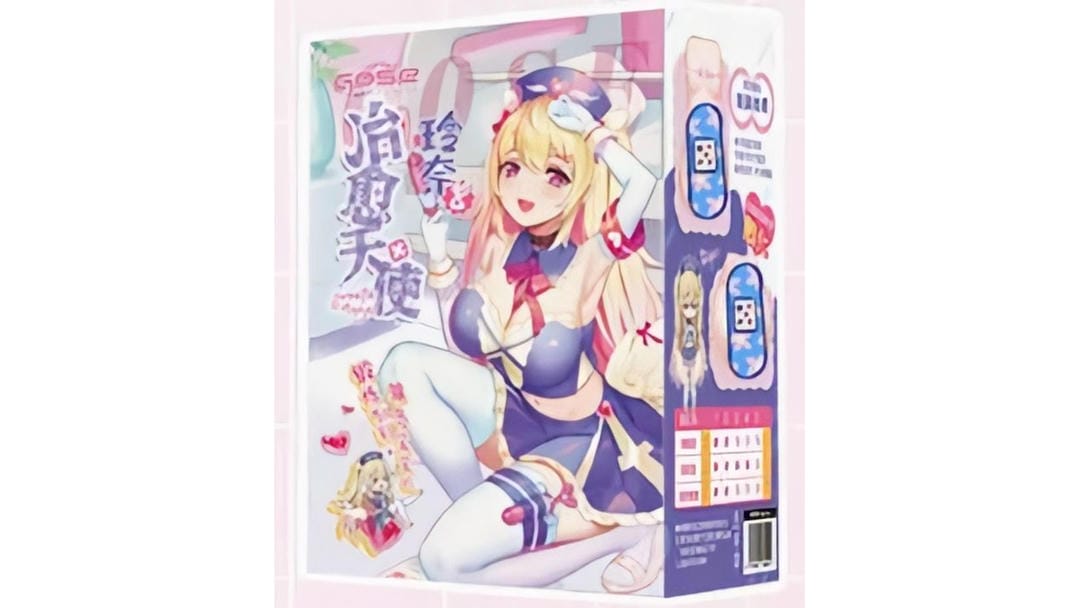 国产GOSE玲奈酱天使护士主题脱敏锻炼飞机杯测评报告